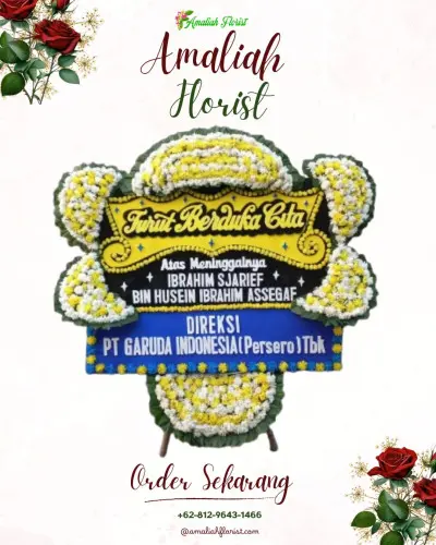 Papan Bunga Duka di Petukangan